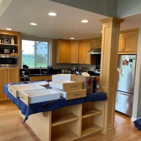 best cabinet painters near me salem - keizer oregon contractors before